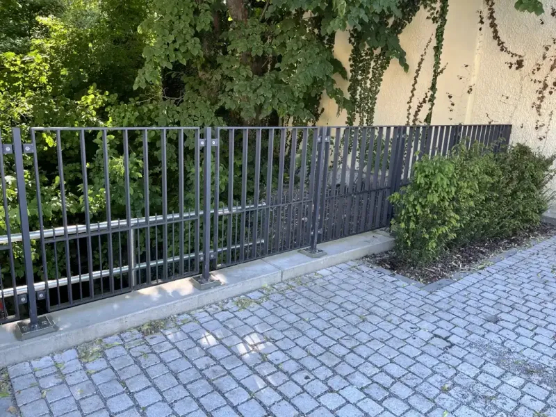 Brückengeländer Flachstahl