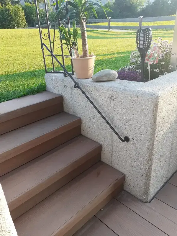 Geschmiedetes Terrassen-Geländer